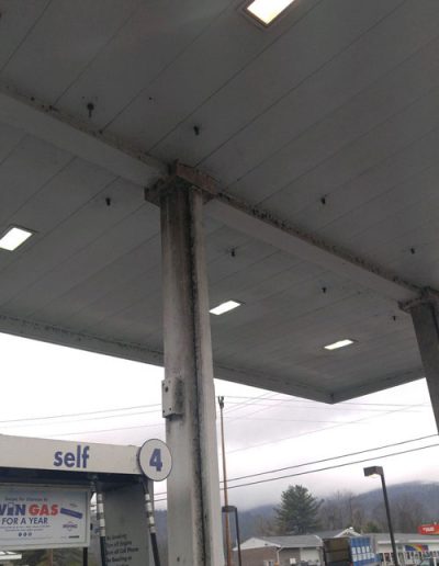 Gas Station Pressure Washing