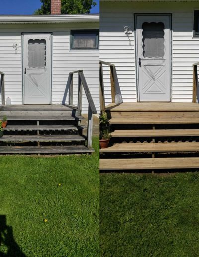 Deck Pressure Washing