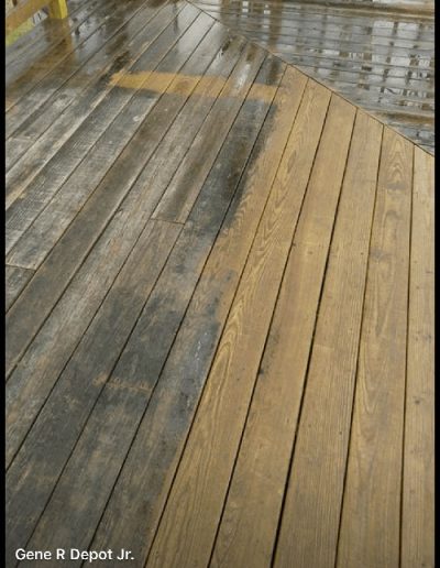 Deck Pressure Washing
