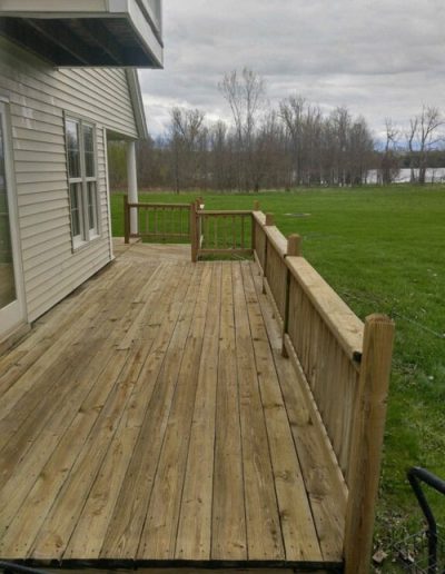 Deck Pressure Washing